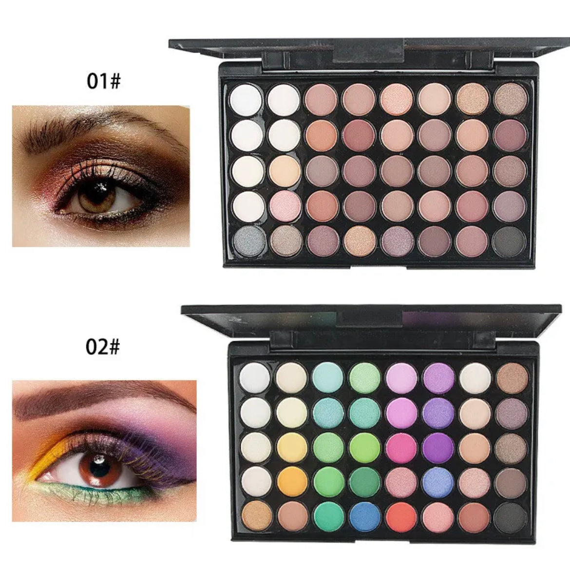 40 Colour Eyeshadow Palette