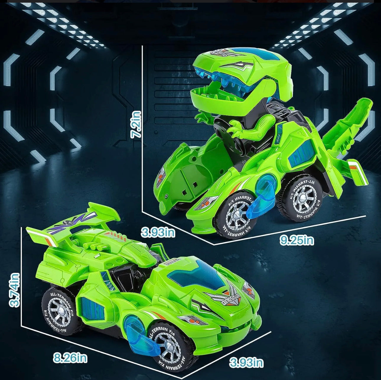 Transforming Dino Car