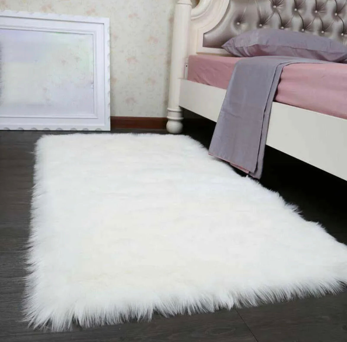 Faux Fur Sheepskin Rug