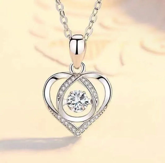 Crystal Heart Necklace