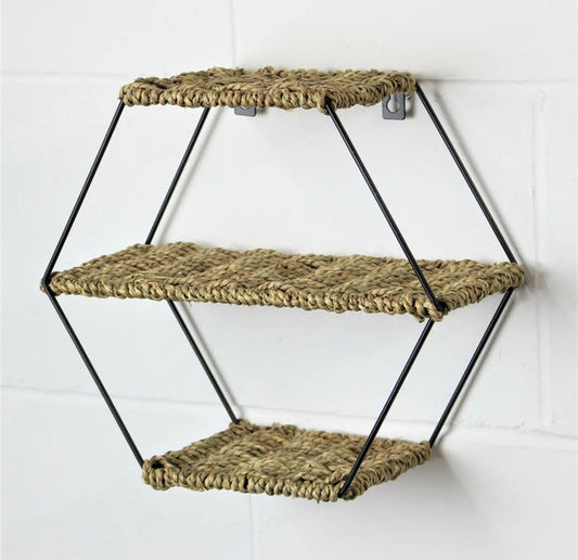 Octagon Woven Shelf