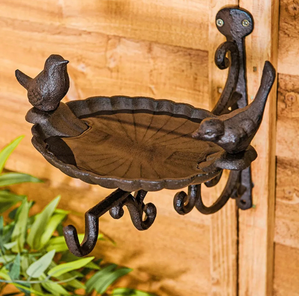 Cast Iron Bird Bath/Feeder