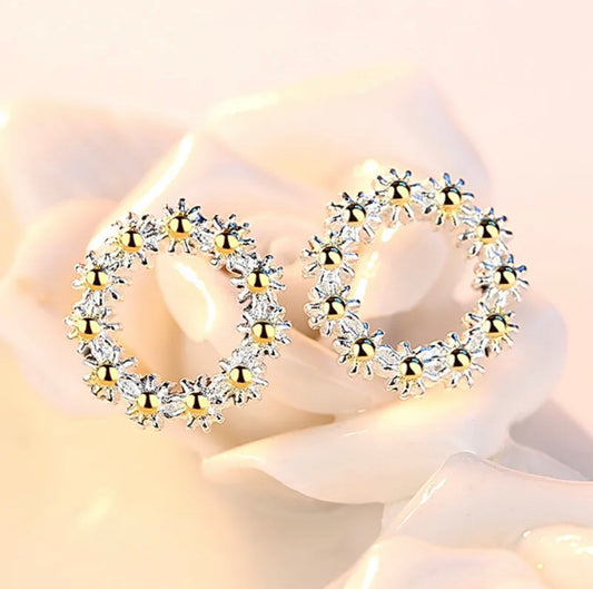 Multi Daisy Earrings