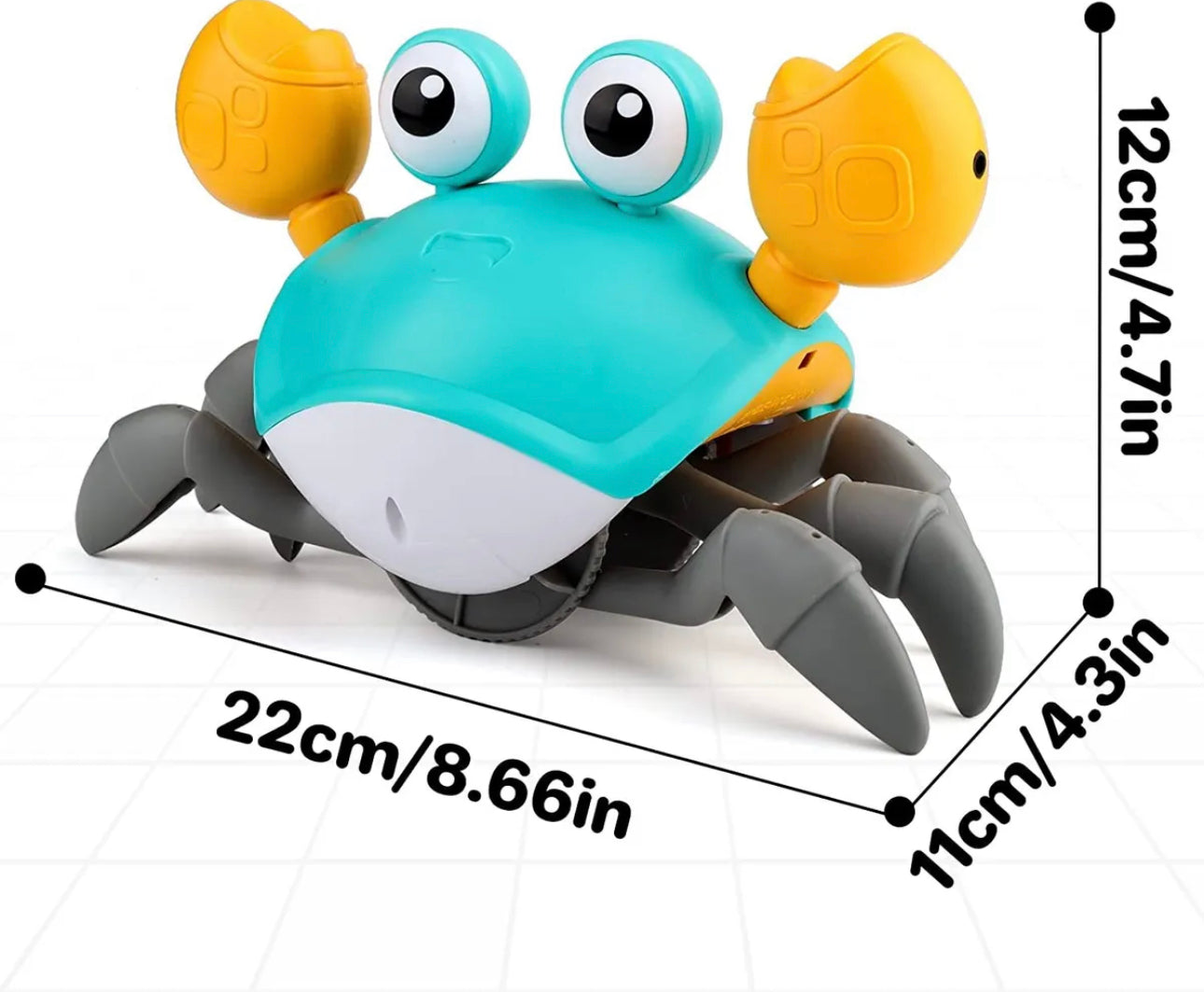 Baby Interactive Crawling Crab