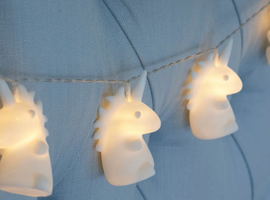 LED Unicorn String Lights