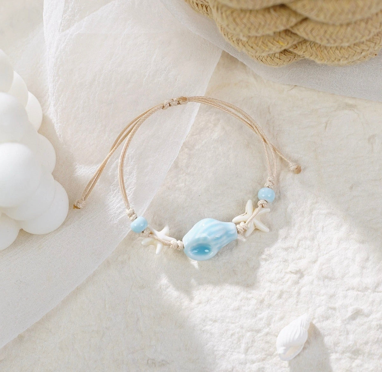 Girls Shell Anklets