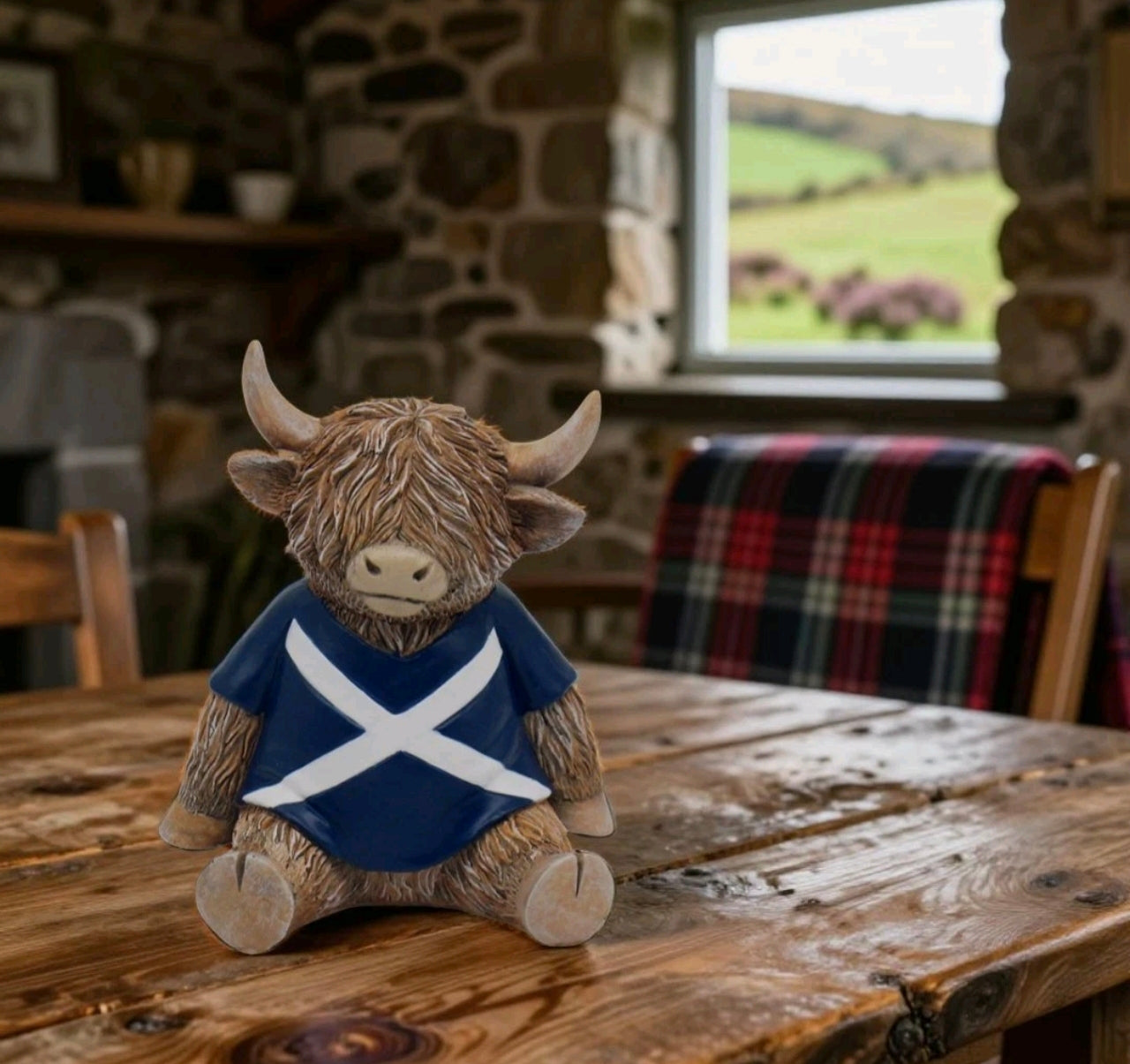 Highland Cow Figurine