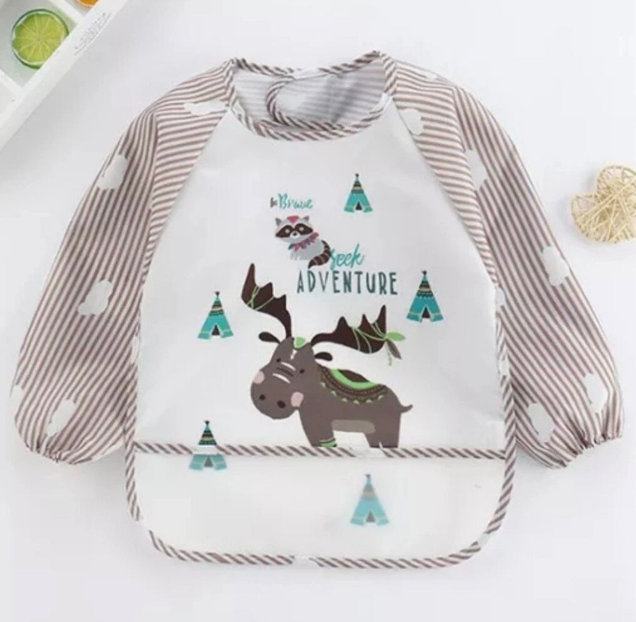 Long Sleeved Feeding Bibs