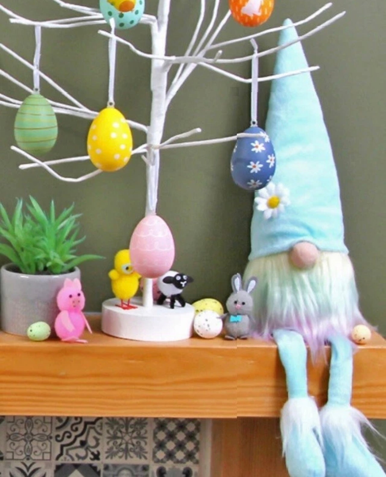 Shelf Sitting Easter Gonk