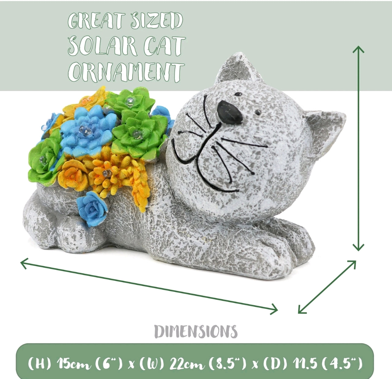 Solar Animal Garden Statues