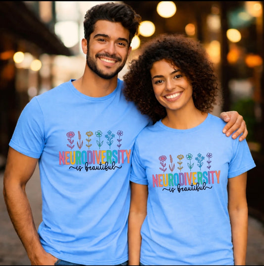 Neurodiversity Is Beautiful Adults T-shirt