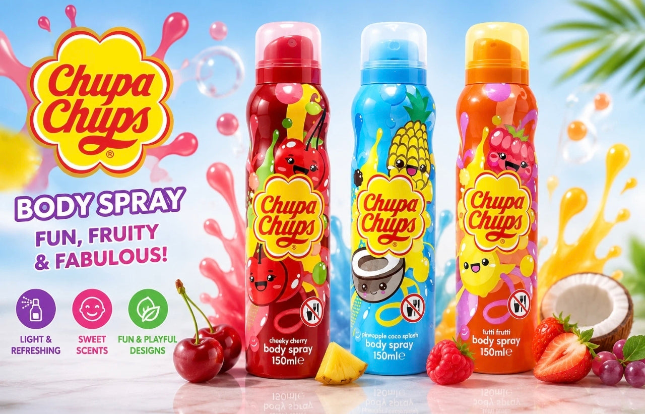 Fruity, Sweet Body Spray Trio
