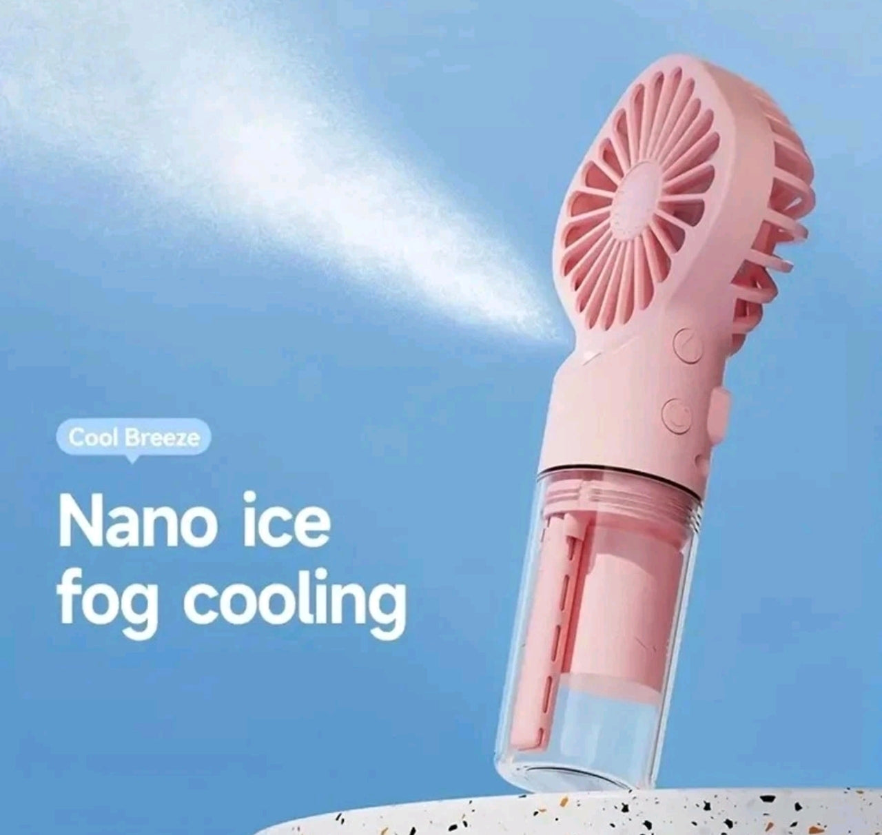 Handheld Misting Fan