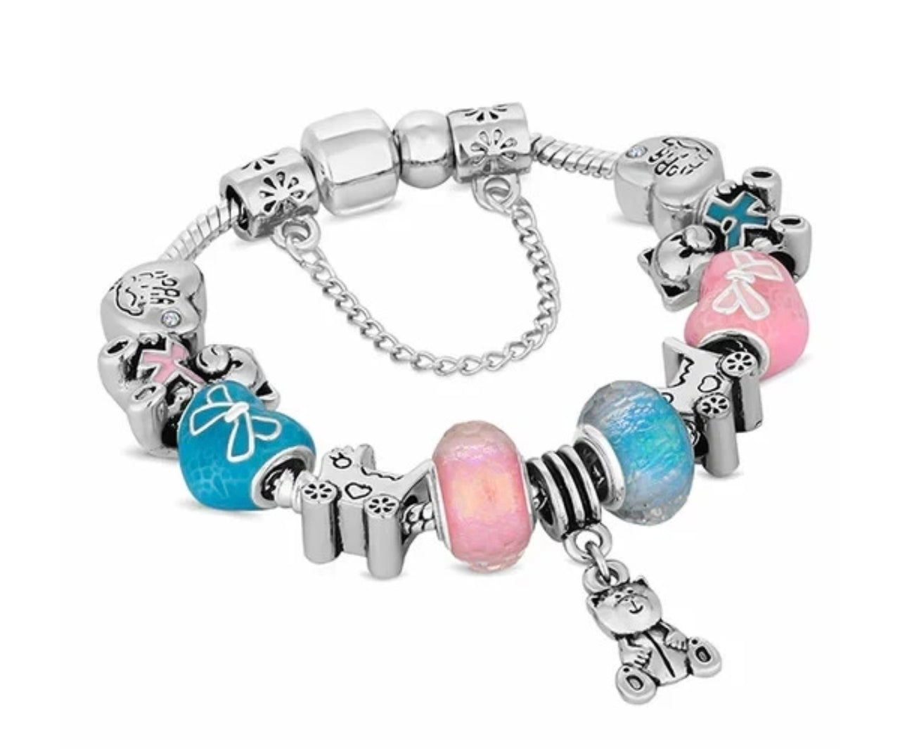 Diamond Style New Baby Charm Bracelet