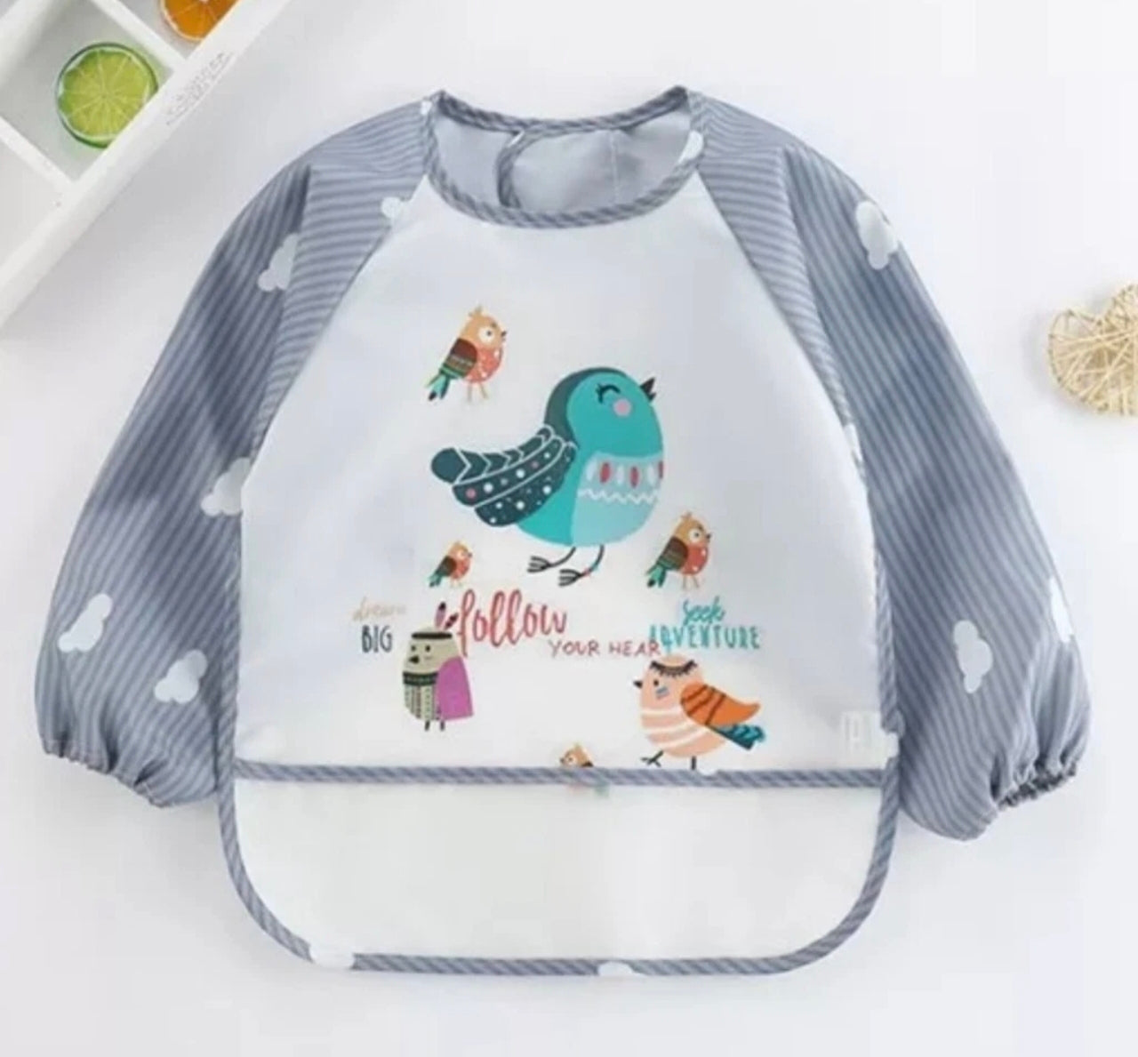 Long Sleeved Feeding Bibs