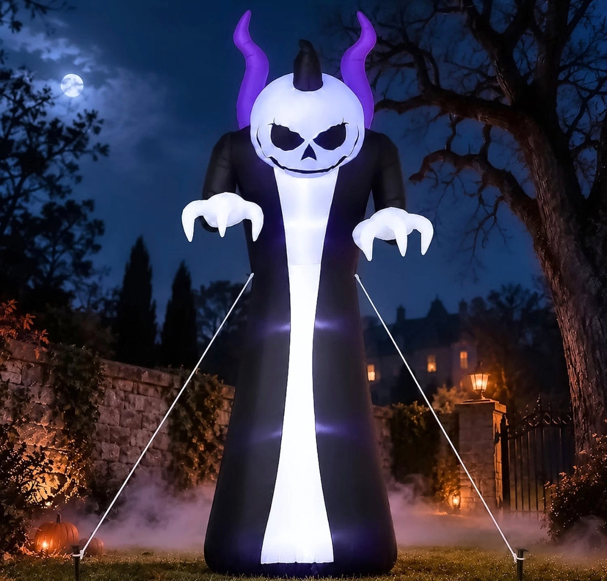 10ft Inflatable Pumpkin Ghost