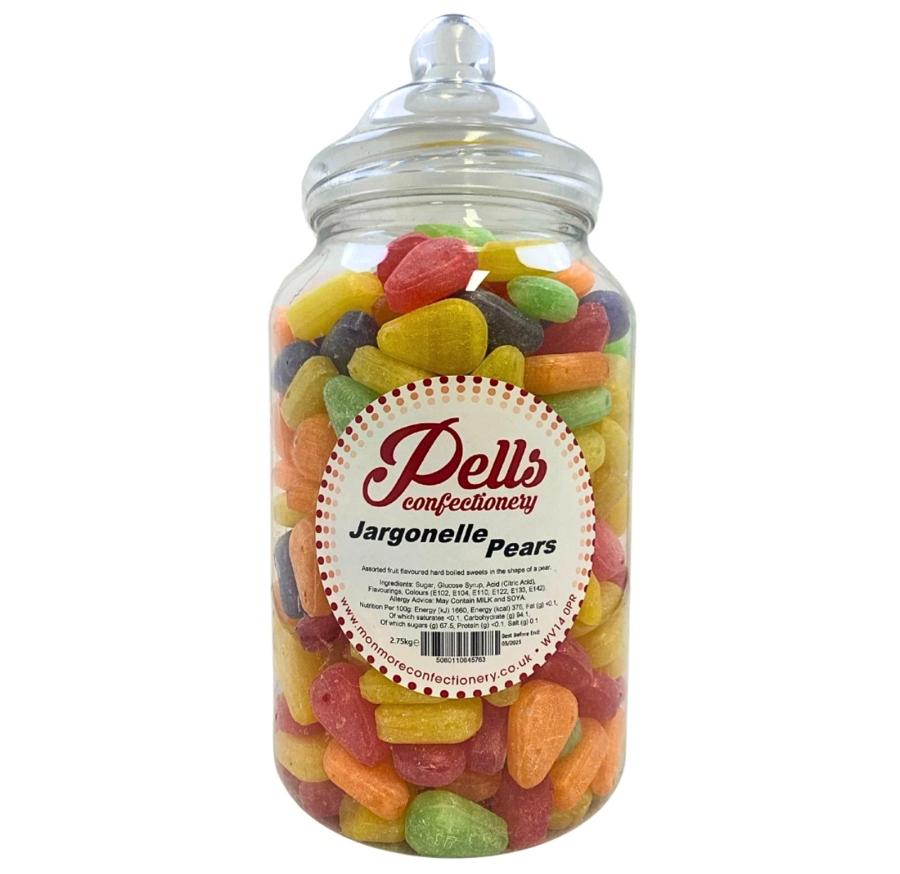 2.75kg Of Fruity Pear Drops