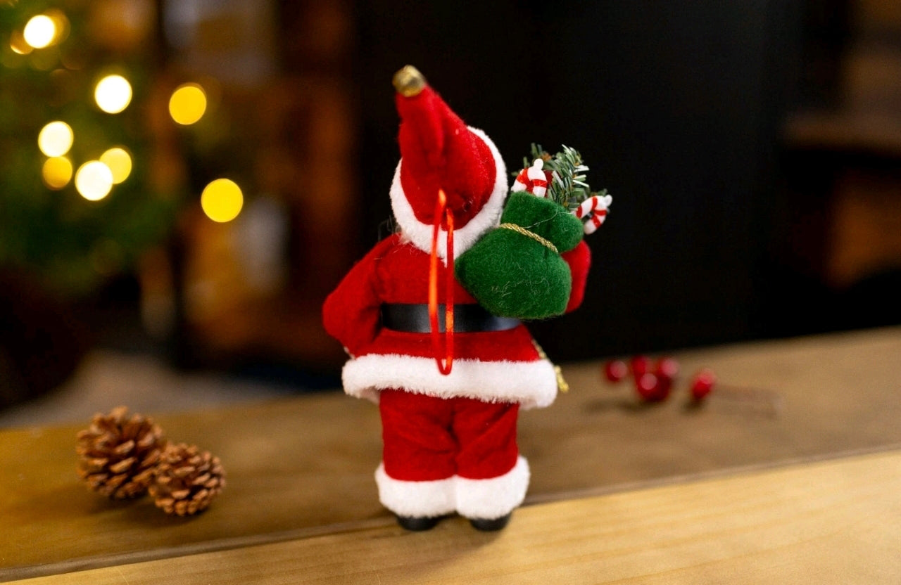 27cm Plush Santa Decoration
