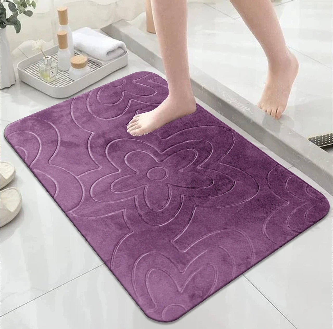 Non - Slip XL Bathroom Mat Set