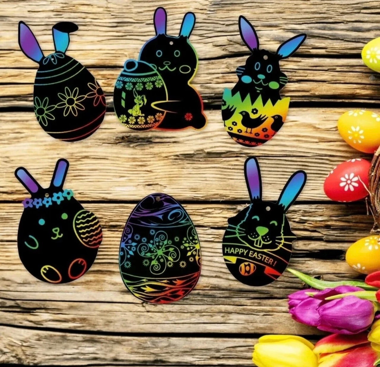 Mega Easter Scratch Art Kit