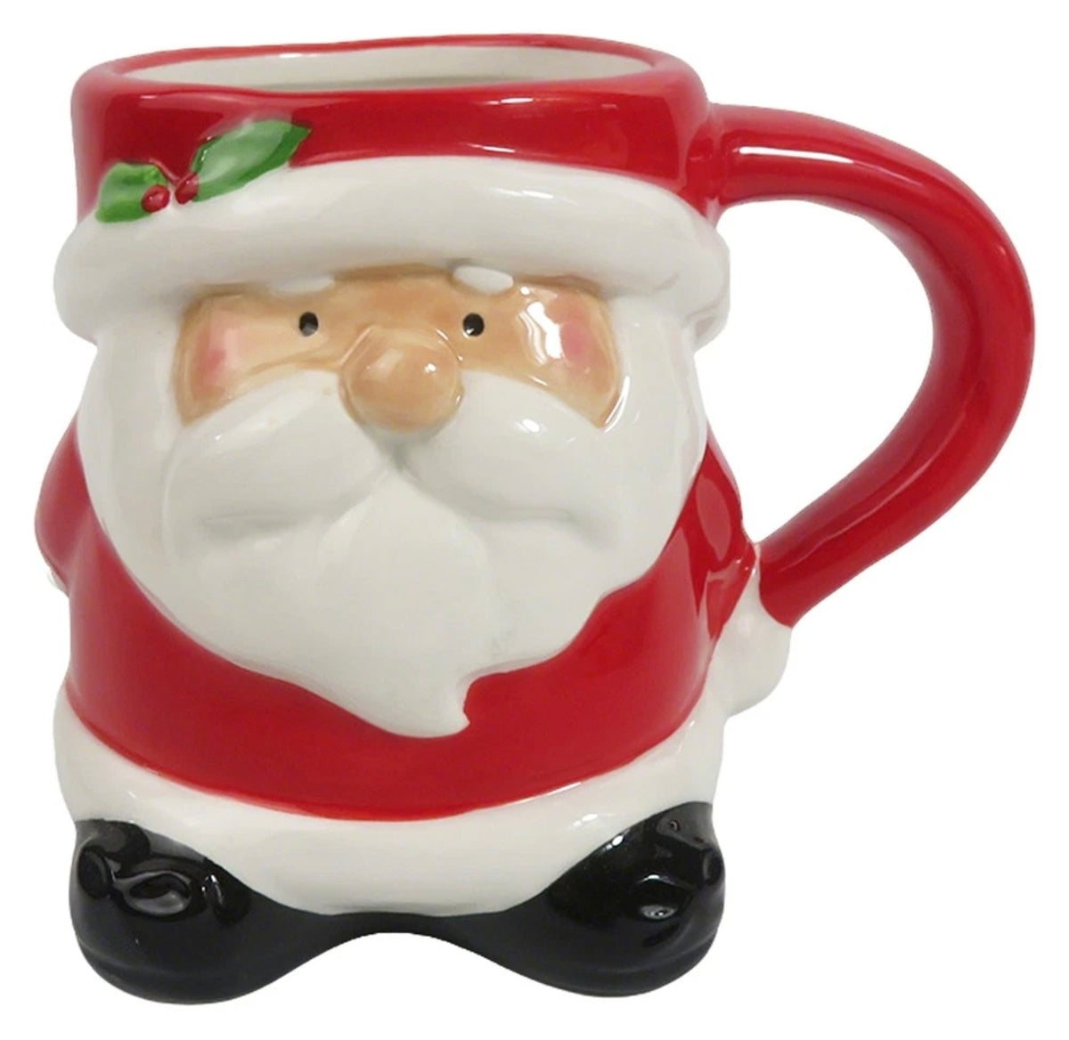 Novelty Santa Shaped Mug