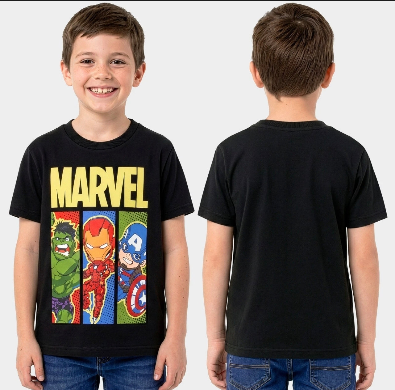 3pk Boys Hero T-shirts
