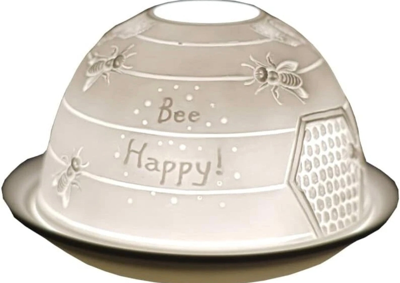 Lithopane Porcelain Tea Light Domes