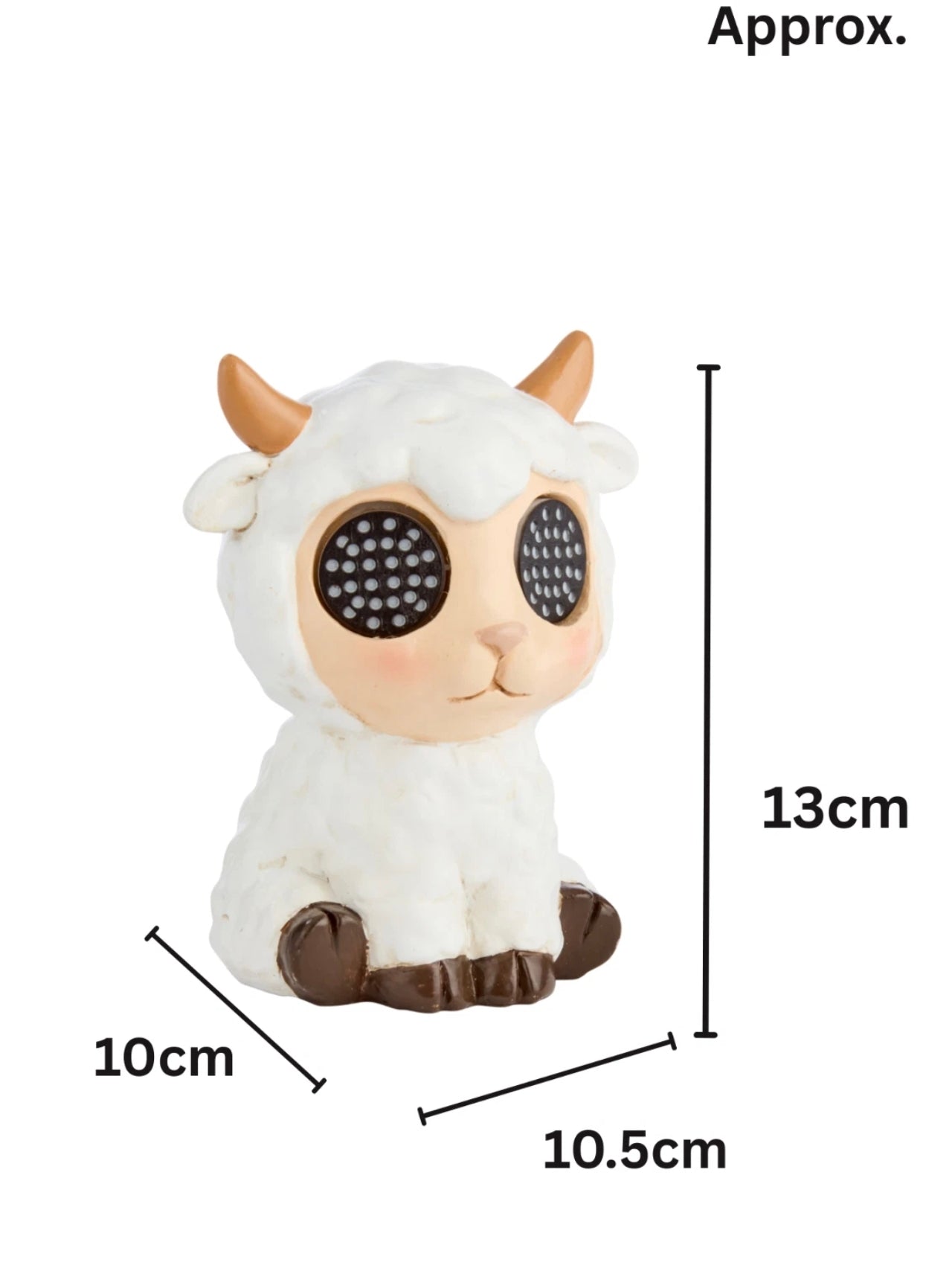 Blinking Garden Statues