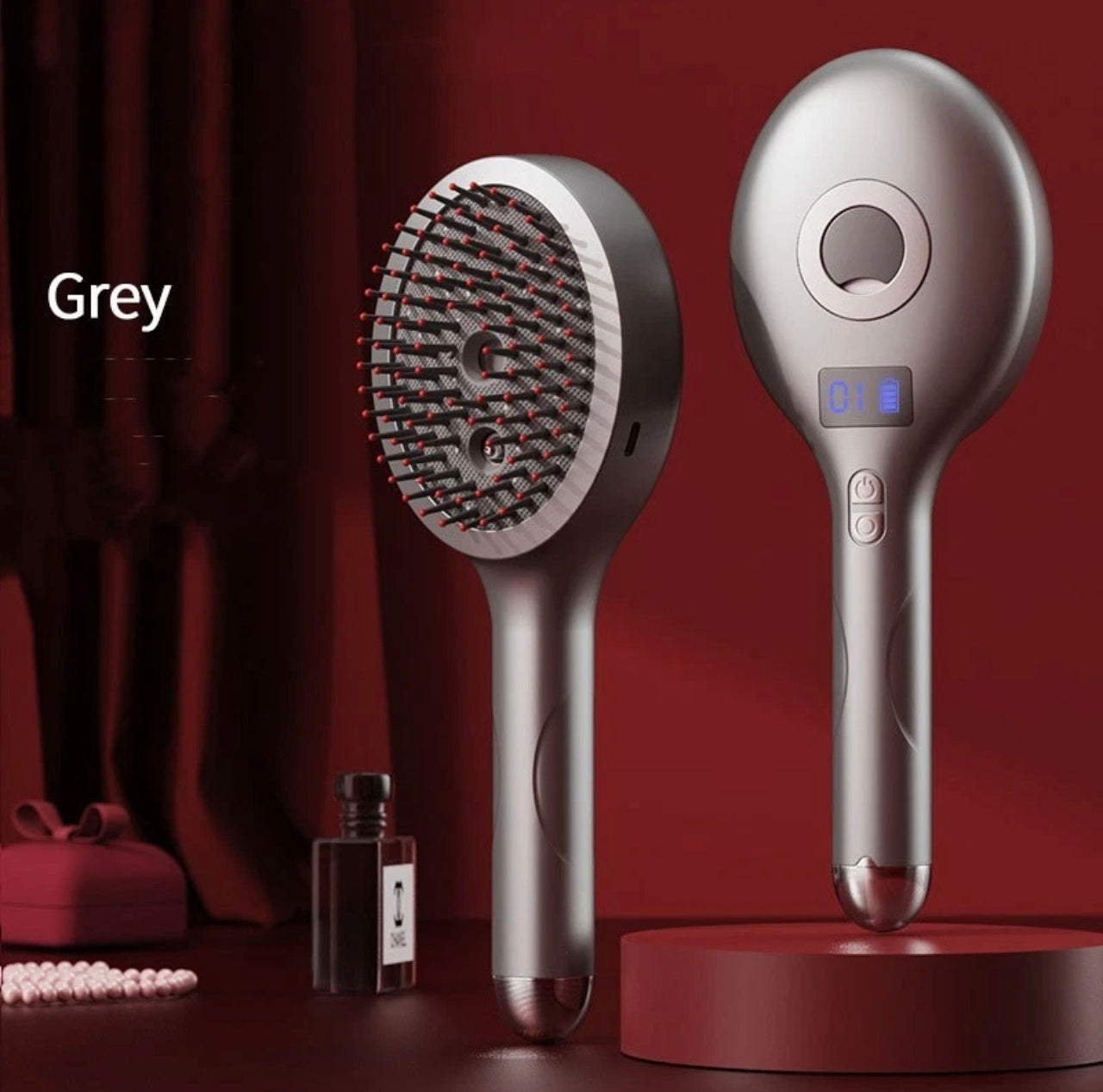 Electric Spray Massage De-Tangle Comb