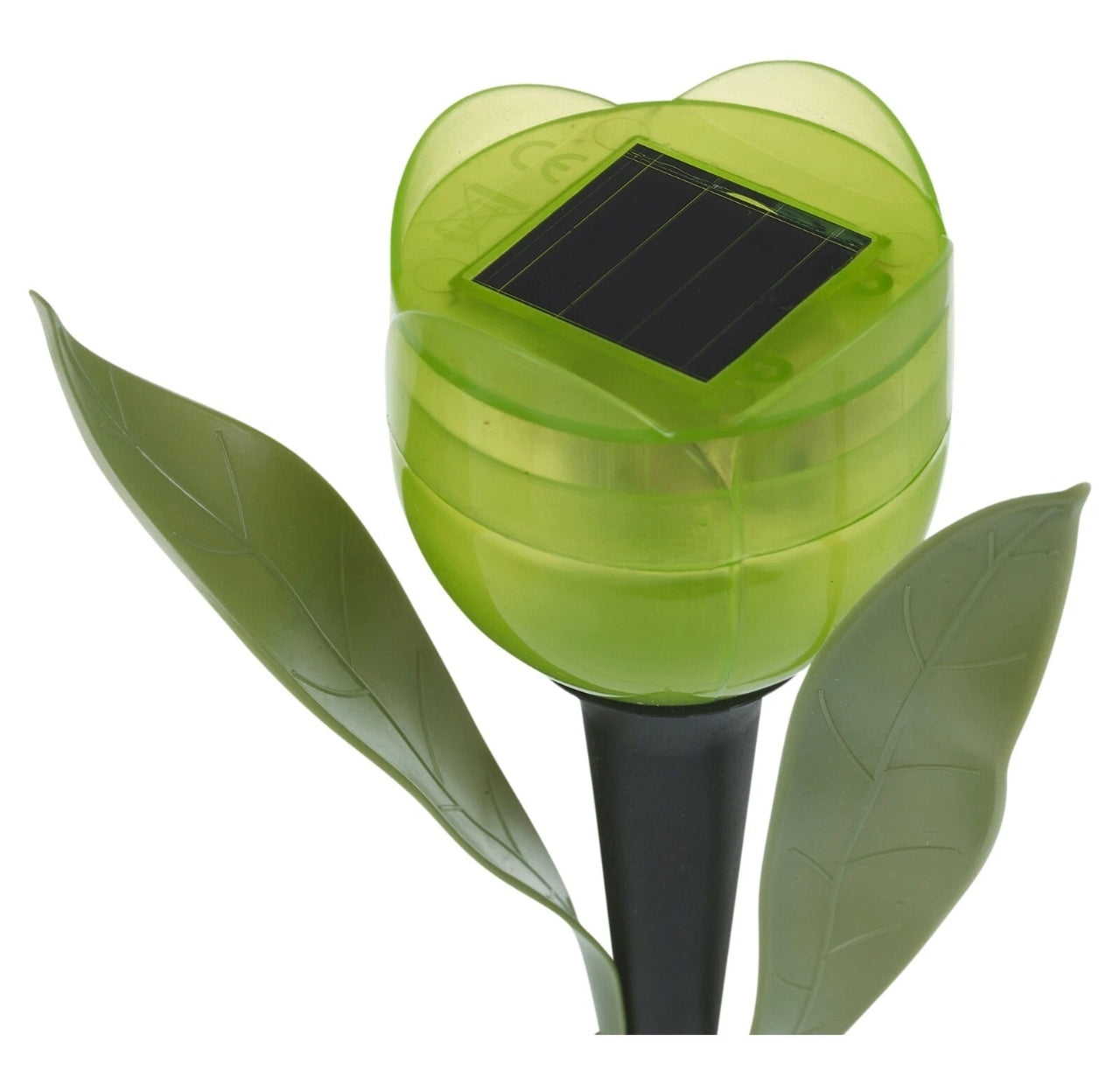 6pc Green Tulip Stake Lights