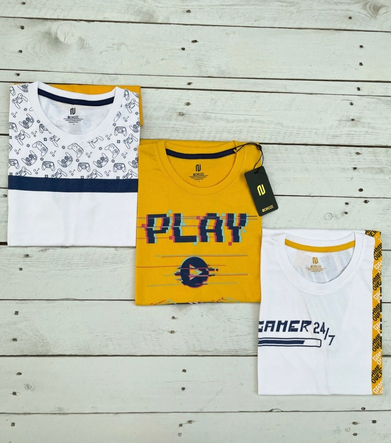 Unisex 3pk Gaming T-shirts