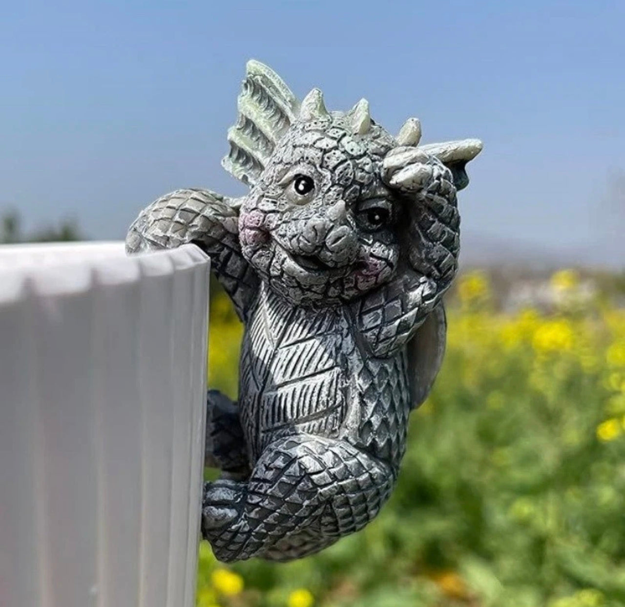 4pc Dragon Flower Pot Hangers