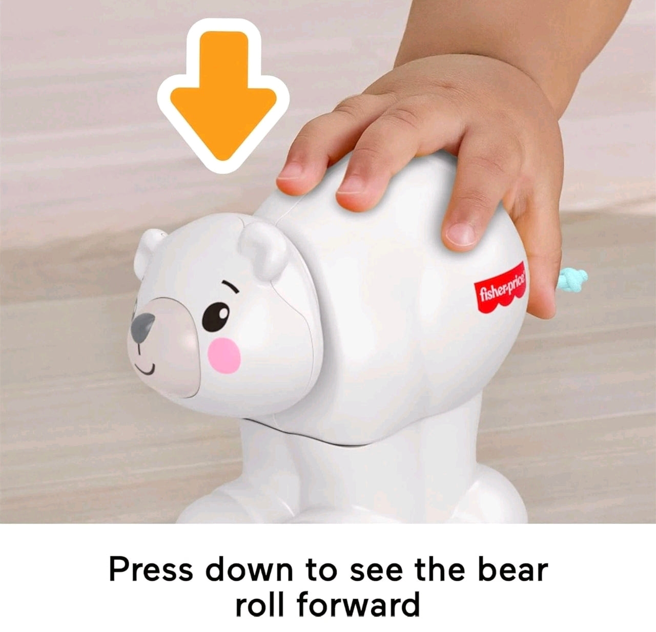 Press & Go Polar Bear