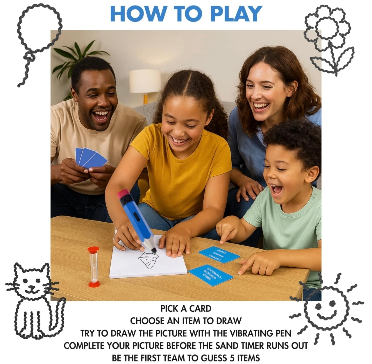 Dizzy Doodles Fun Family Game