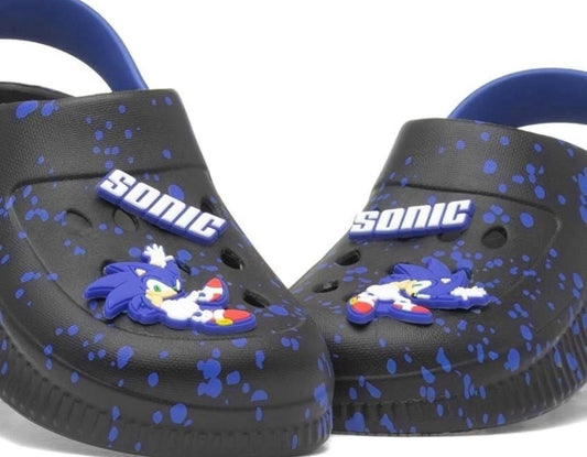 Boys Blue Hedgehog Sandals