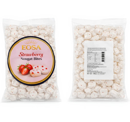 1kg Strawberry Nougat Bites