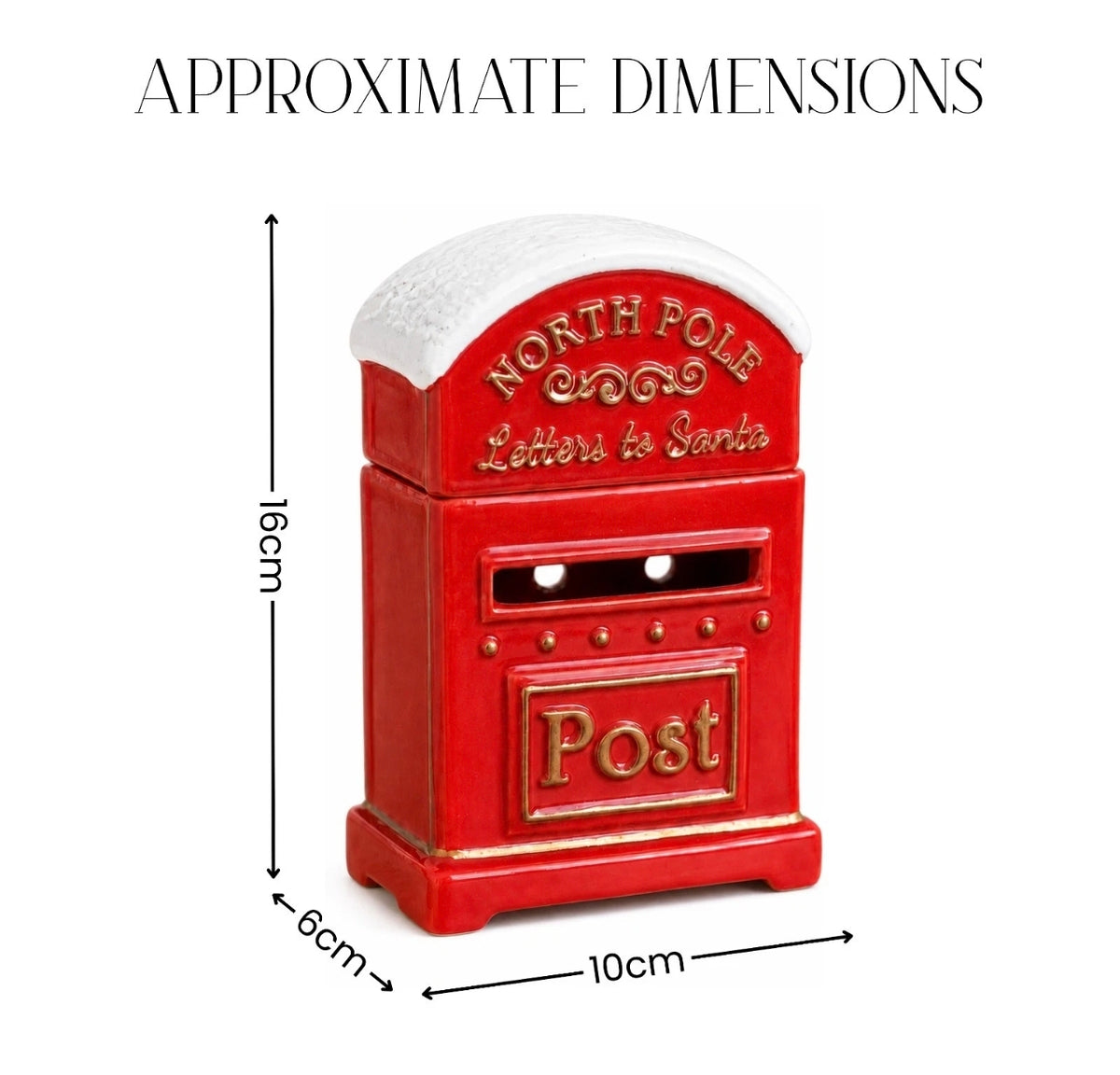 North Pole Post Box Oil & Wax Burner