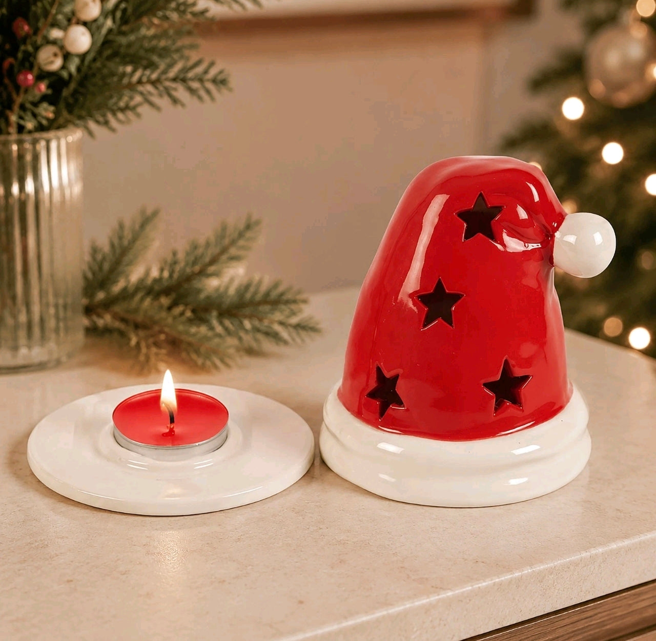 Santa Hat Incense Burner