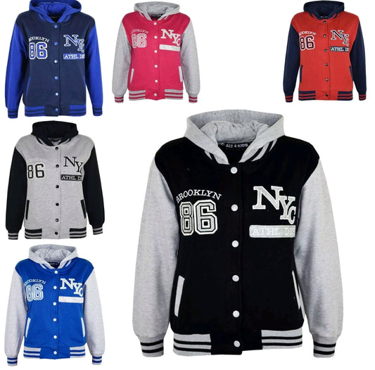 Unisex NYC Baseball Style Jacket