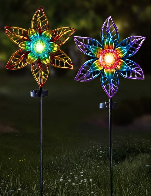 2pc Flora Bloom Stake Lights