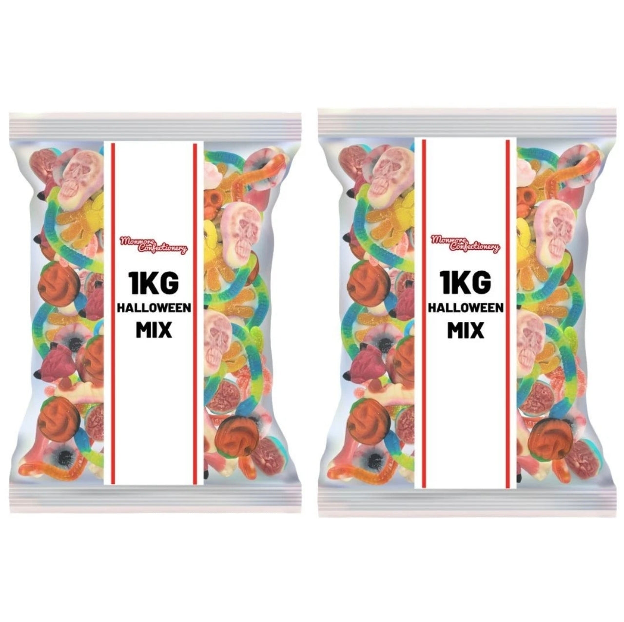 2 x 1kg Halloween Monster Mix Sweets