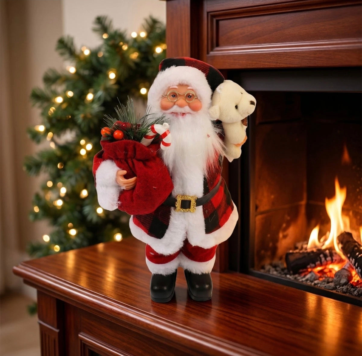 30cm Santa Figure Decoration