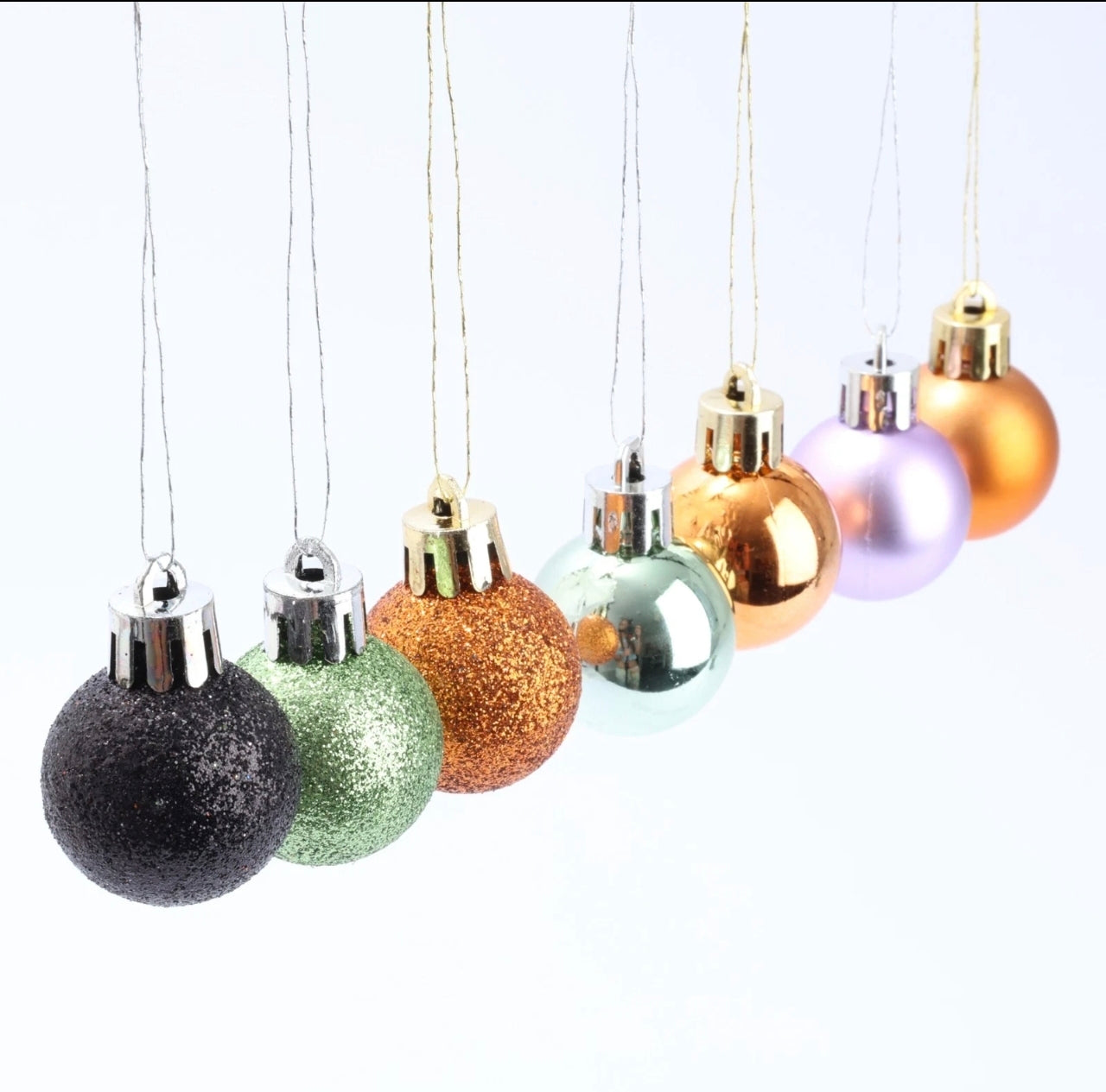 48pk Halloween Baubles