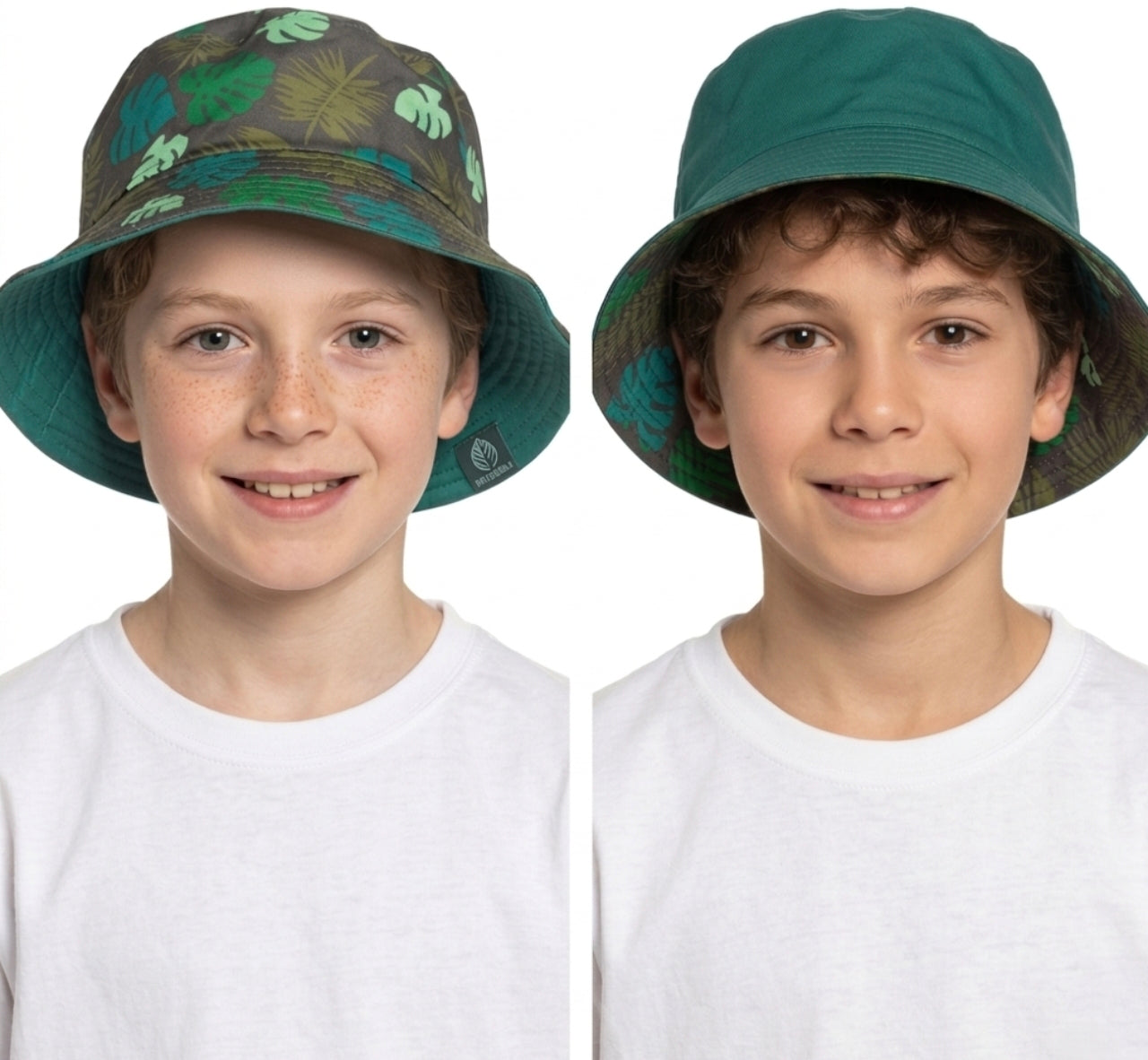 Various Children's Reversible Bucket Hats