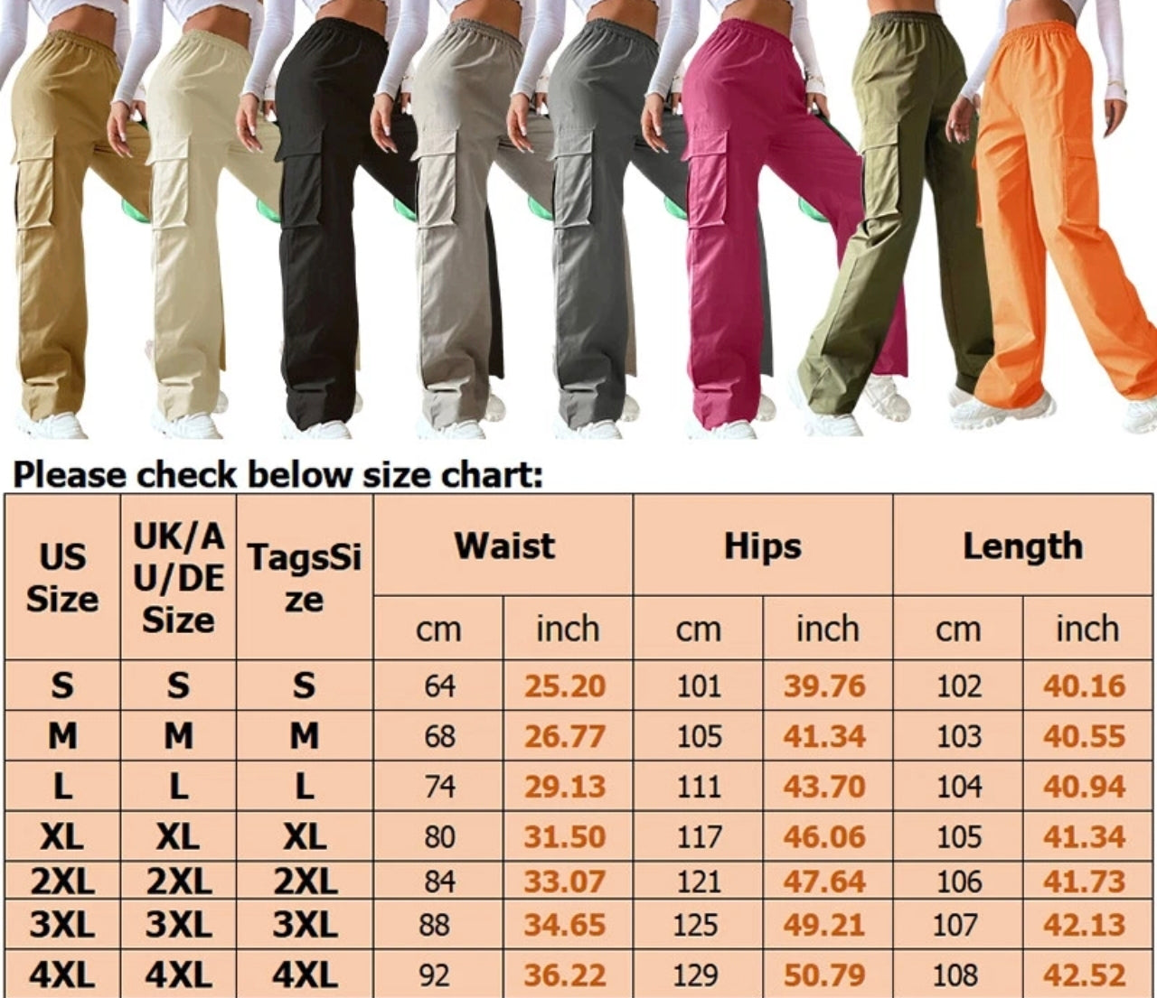 Women’s Cargo Trousers
