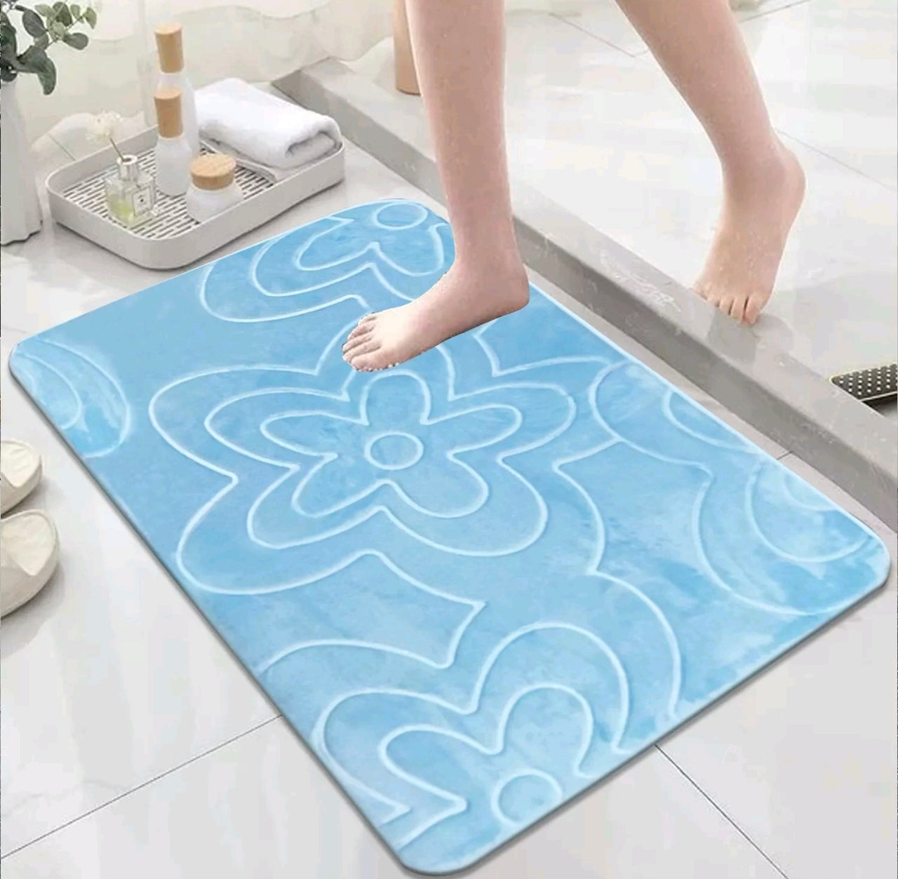 Non - Slip XL Bathroom Mat Set