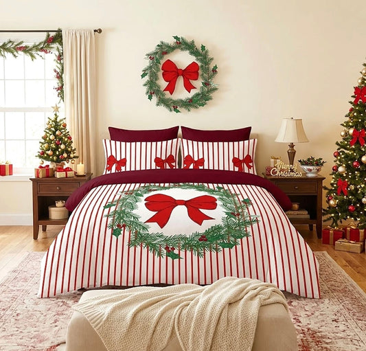 Bow-licious Christmas Duvet Sets