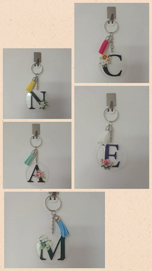 Handmade Personalised Keyrings