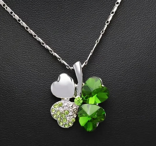Lucky Four Leaf Clover Necklace