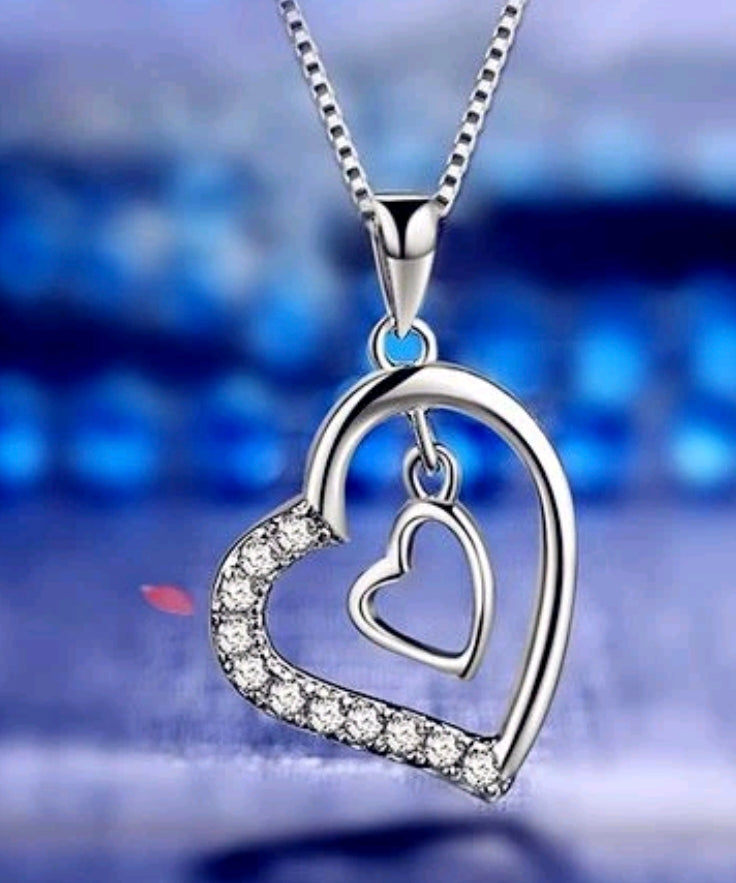Double Heart Pendant